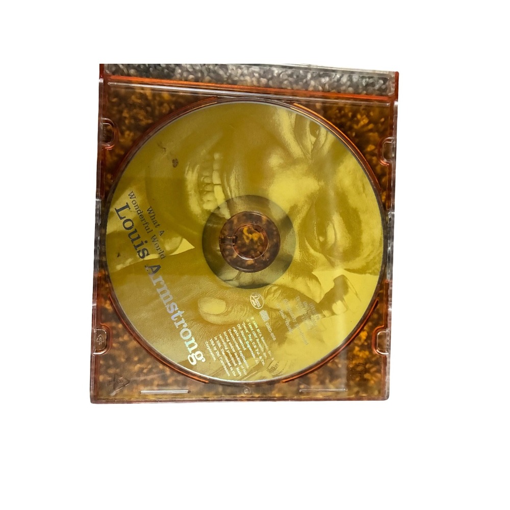 Louis Armstrong What A Wonderful World CD 1988 MCA Records MCAD-25204 Jazz